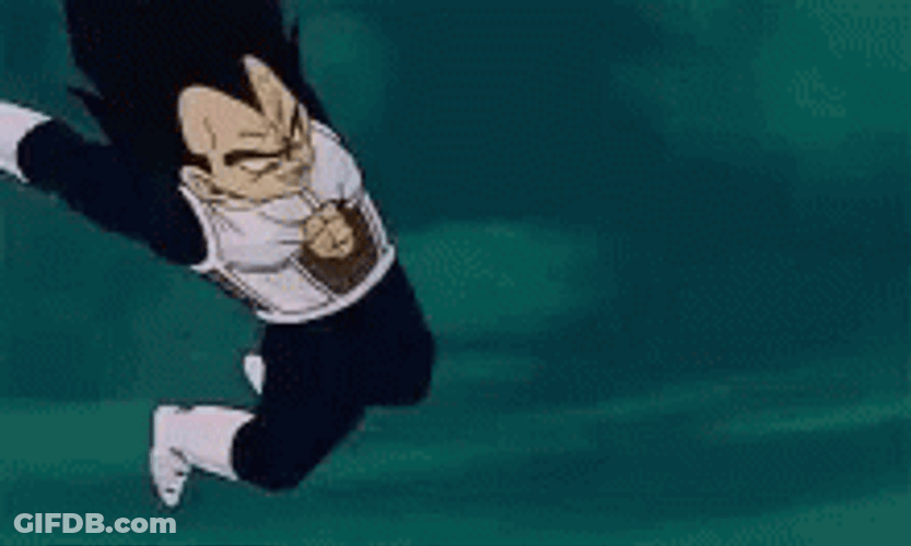 Kamehameha Wave Vegeta Blast GIF