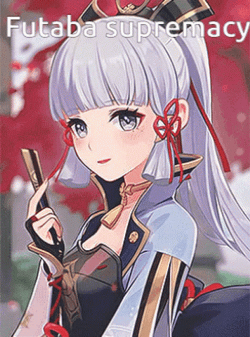 Kamisato Ayaka Fan GIF