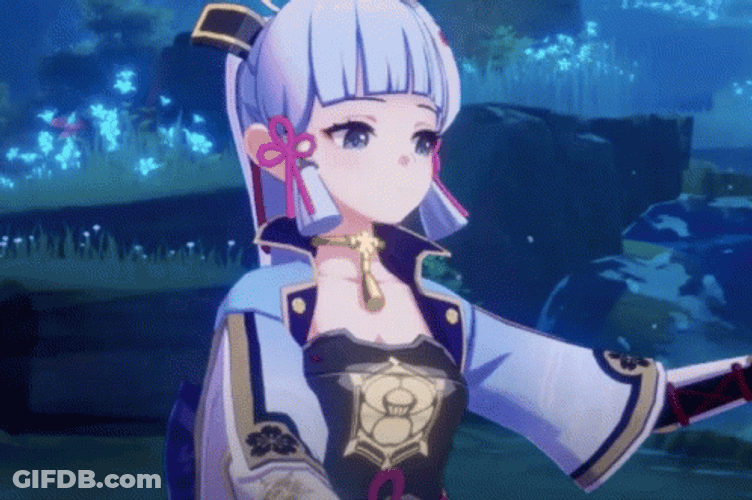 Kamisato Ayaka Ritual GIF