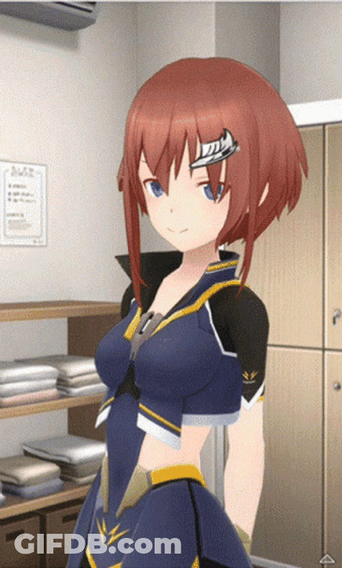 Kanagata Sugumi Alice Gears Aegis GIF