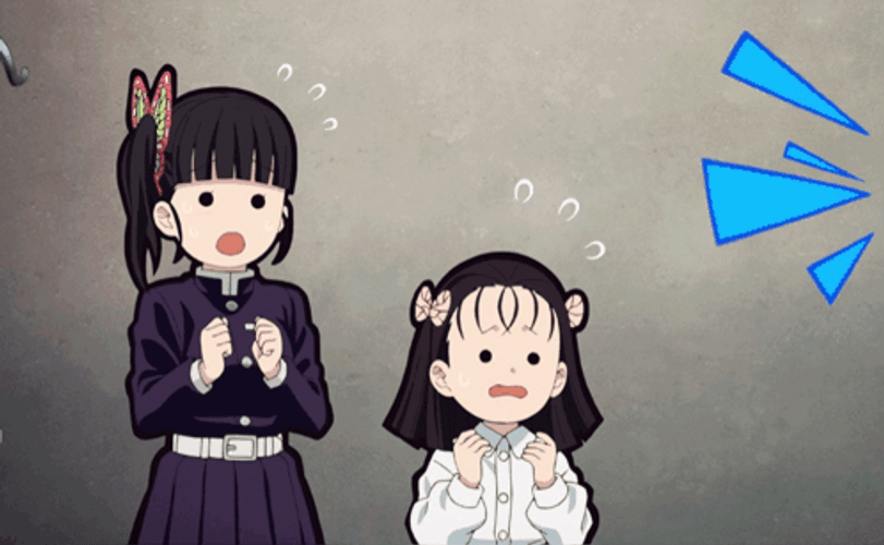 Kanao Demon Slayer Scared GIF