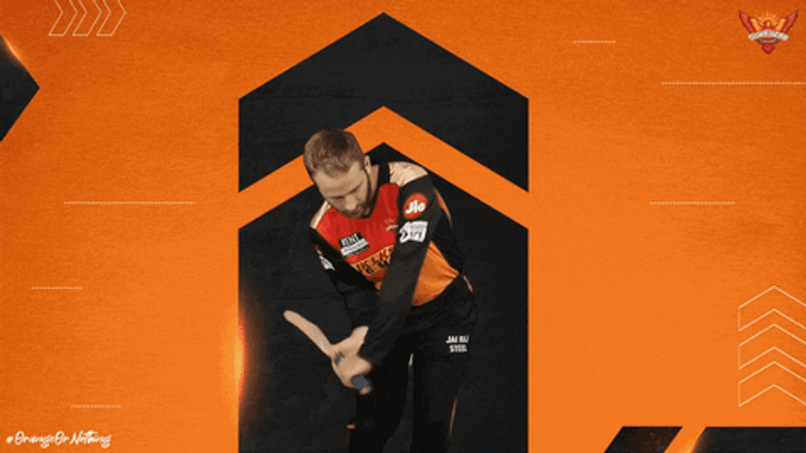 Kane Williamson Cricket Bat Swing GIF