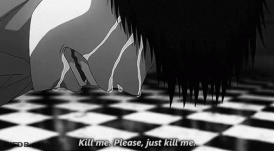 Kaneki Crying Kill Me GIF