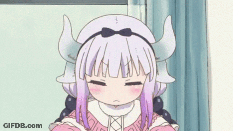 Kanna Kamui Baffled GIF