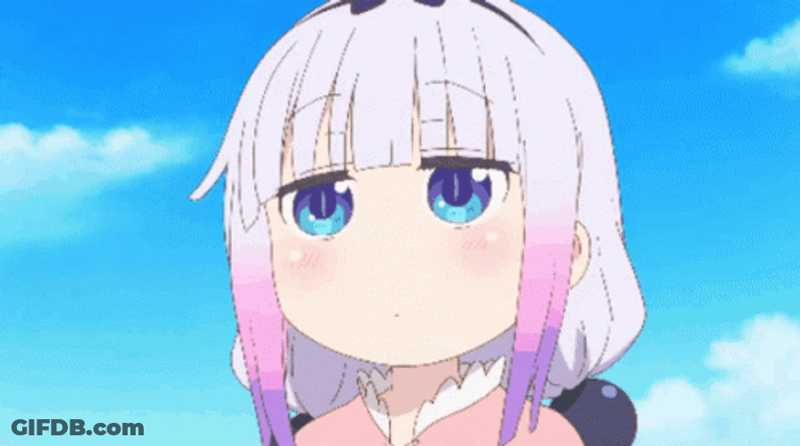 Kanna Kamui Deep Sigh GIF
