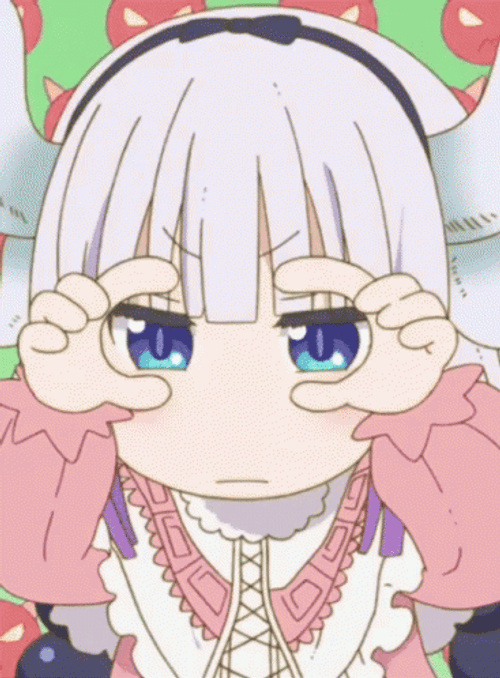 Kanna Kamui Open Eyes GIF