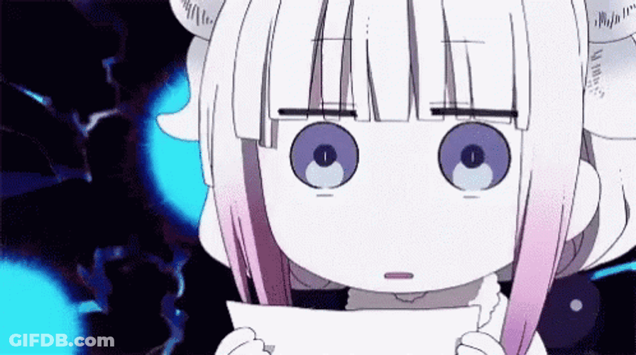 Kanna Kamui Shocked GIF