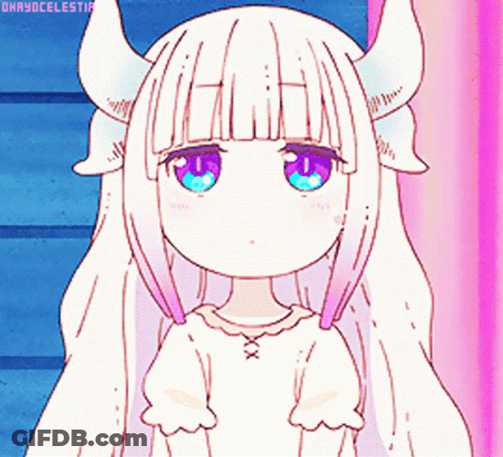 Kanna Kamui Staring GIF