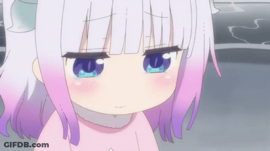Kanna Kamui Sulky And Sad GIF
