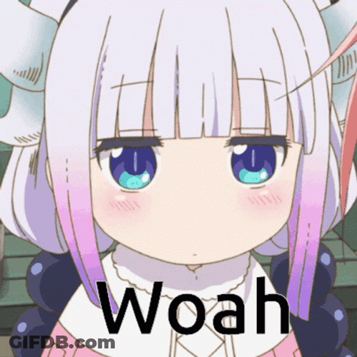 Kanna Kamui Woah GIF