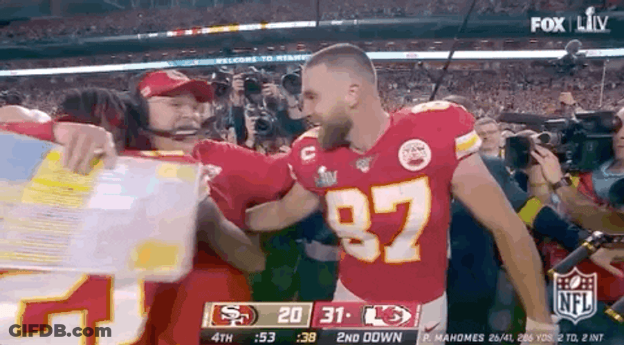 Kansas City Chiefs Andy Reid Hug GIF