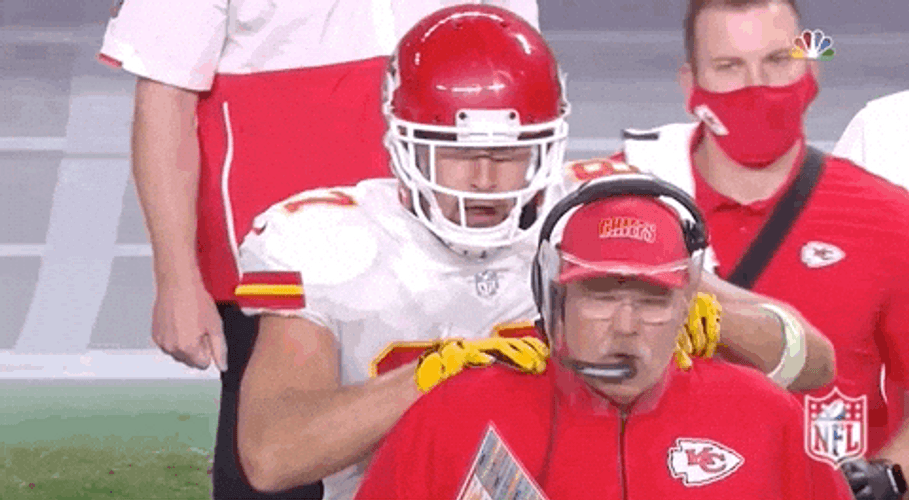 Kansas City Chiefs Andy Reid Massage GIF