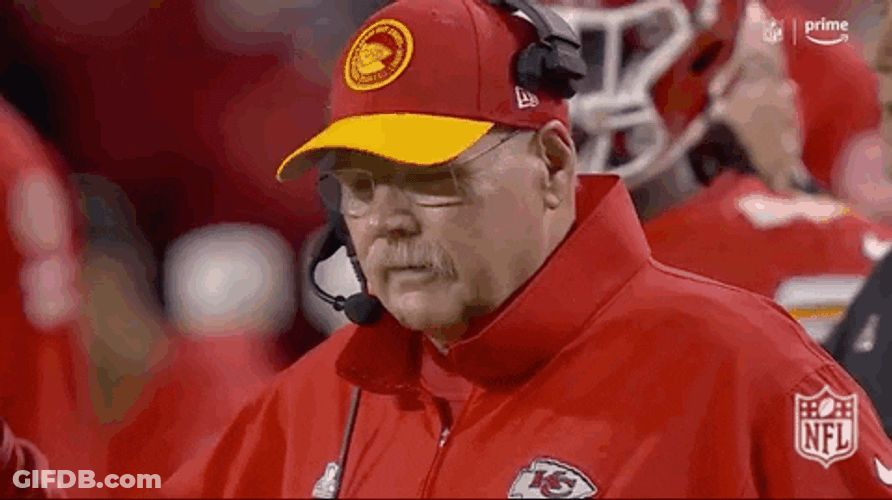 Kansas City Chiefs Andy Reid Nevermind GIF