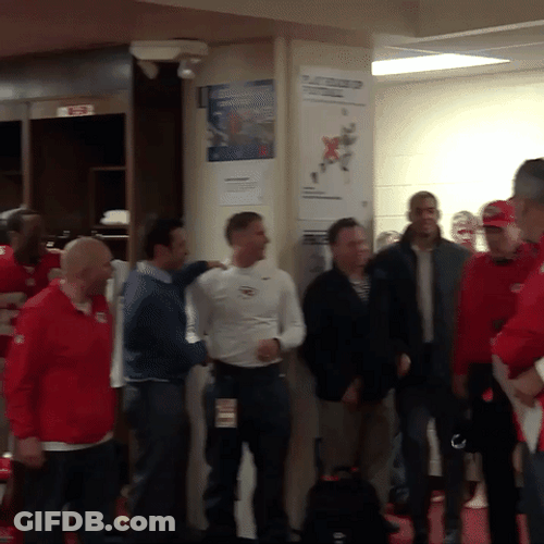 Kansas City Chiefs Andy Reid Posing GIF