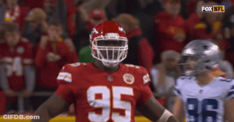 Kansas City Chiefs Chris Jones GIF