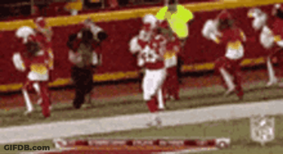 Kansas City Chiefs Dancing With Cheerleaders GIF