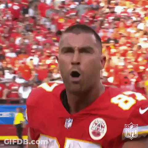 Kansas City Chiefs Football Player Funny Face GIF