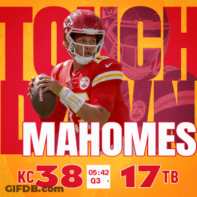 Kansas City Chiefs Football Poster GIF