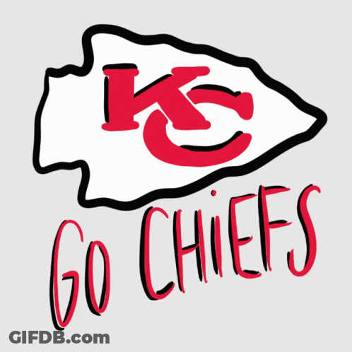 Kansas City Chiefs Logo With Go Chiefs GIF