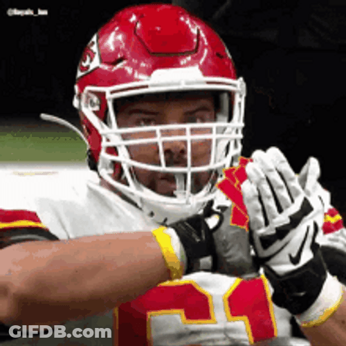Kansas City Chiefs Shuffling Letters GIF