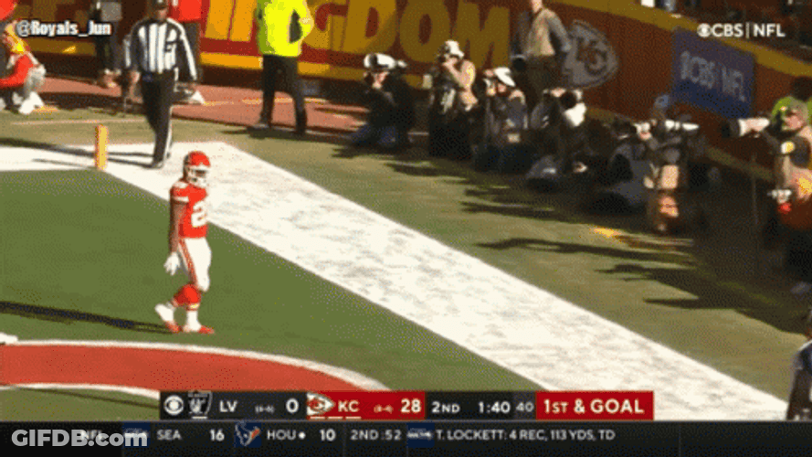Kansas City Chiefs Touchdown Ickey Shuffle GIF