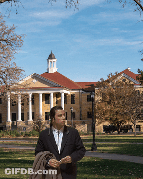Kansas Confused Actor John Travolta GIF