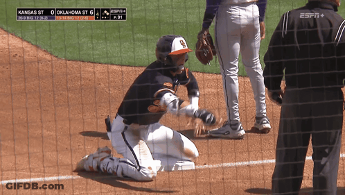 Kansas St Vs Oklahoma St Baseball On ESPN GIF