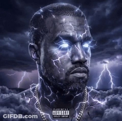 Kanye West Album Cover Parental Advisory Explicit Content GIF