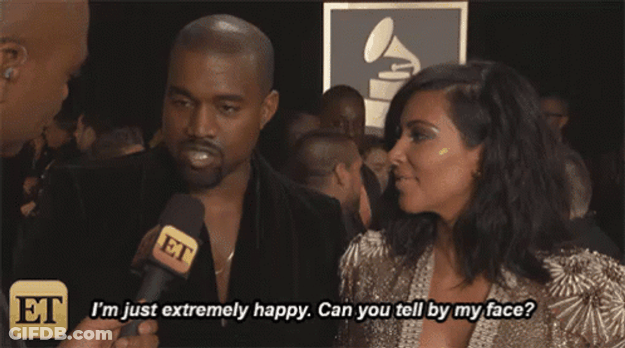 Kanye West And Kim GIF