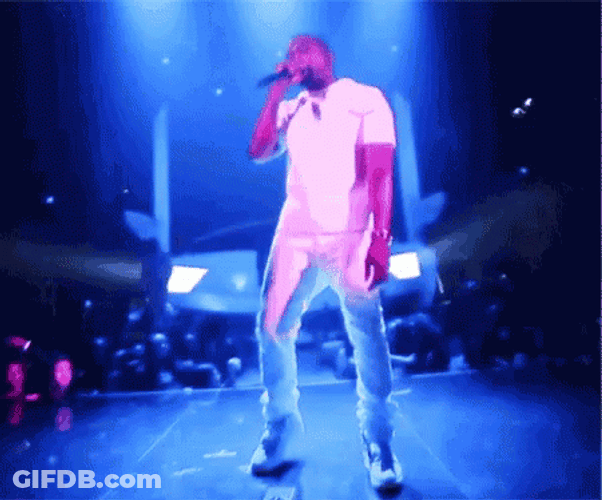 Kanye West Mic Drop Meme GIF