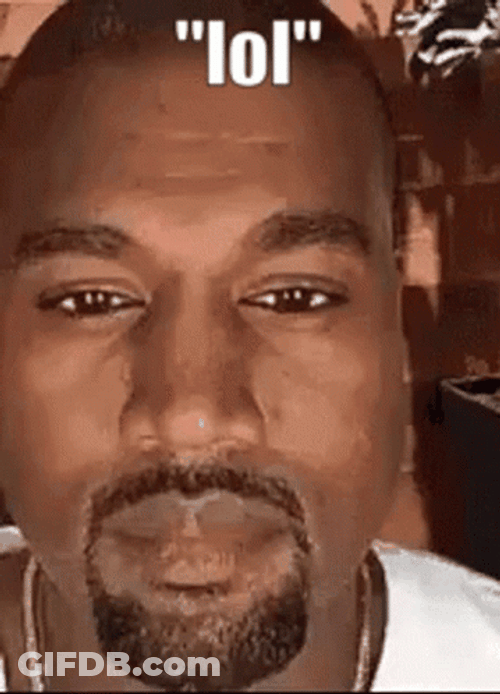 Kanye West Sarcasm GIF