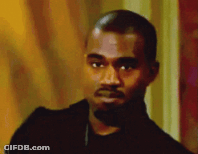 Kanye West Shaking Head GIF