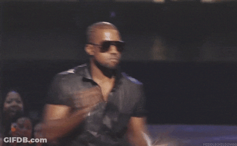 Kanye West Shrug GIF
