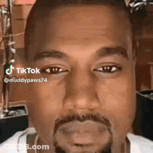 Kanye West Tongue Emote GIF