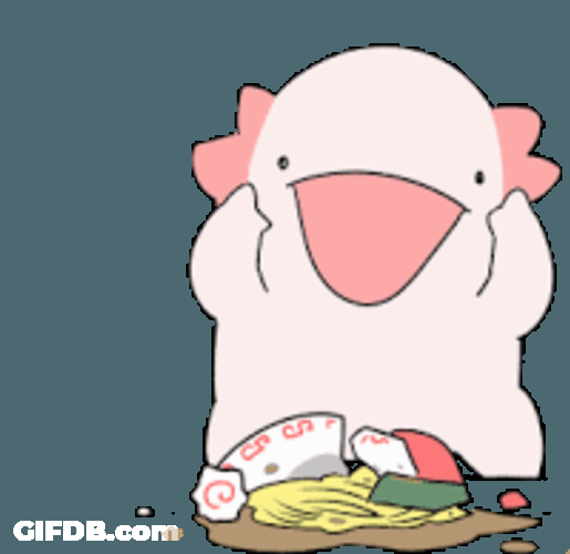 Karameru Axolotl Sticker GIF