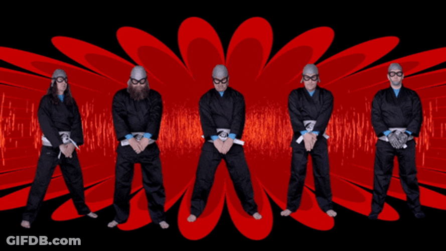 Karate Chop Martial Arts Music Video Fighting GIF