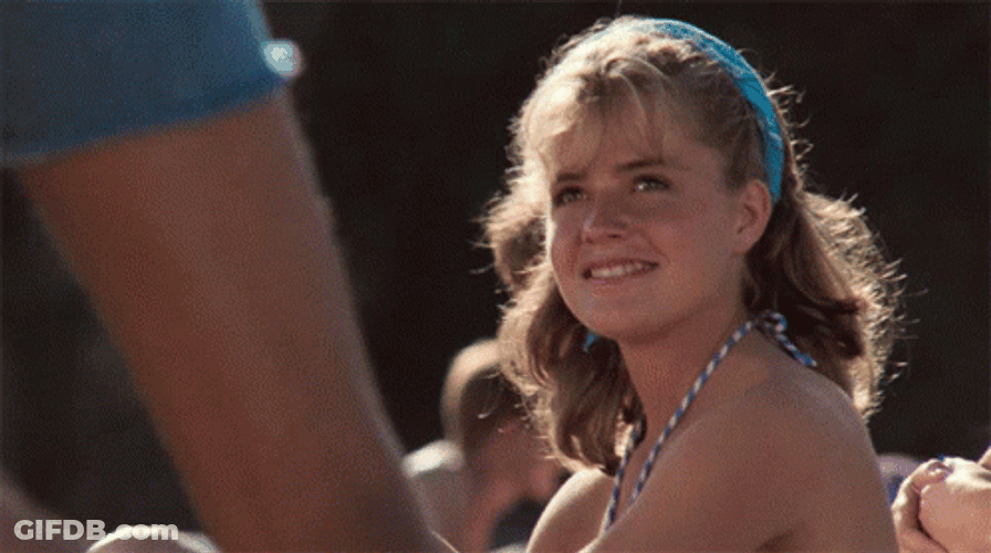 Karate Kid Elisabeth Shue GIF