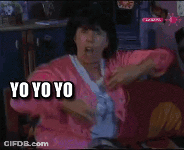 Karate Woman Pose Yo Yo Yo GIF