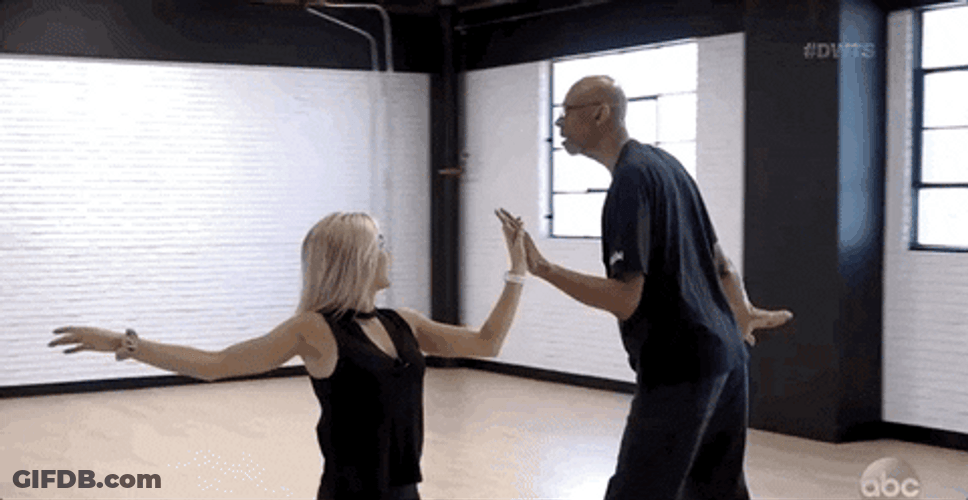 Kareem Abdul Jabbar Practice Dance GIF