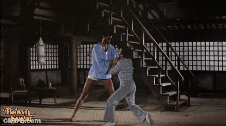 Kareem Abdul Jabbar Scary Strangle GIF