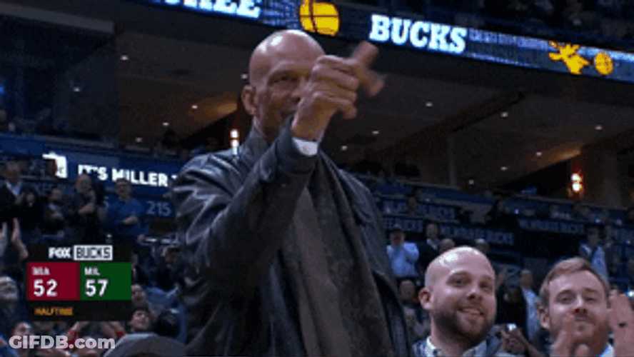 Kareem Abdul Jabbar Thumbs Up GIF