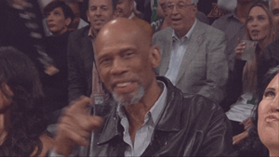 Kareem Abdul Jabber Peace Out GIF