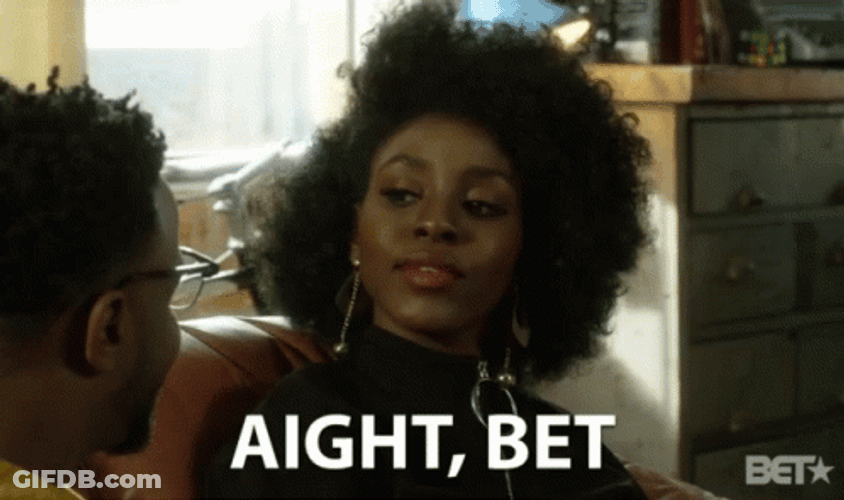 Karen Obilom Aight Bet GIF