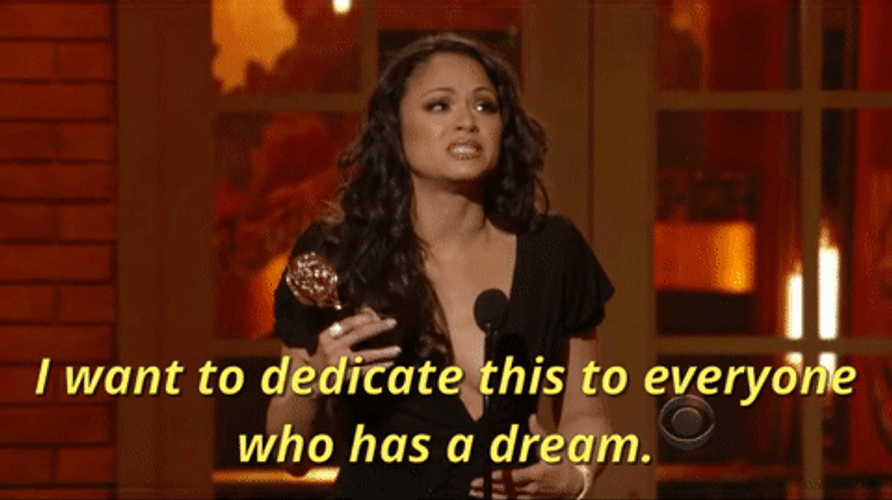 Karen Olivio Everyone Has A Dream GIF