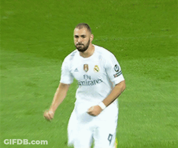 Karim Benzema Dedication To Football GIF