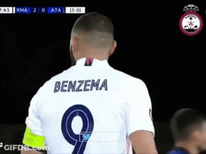 Karim Benzema Walking Thumbs Up GIF