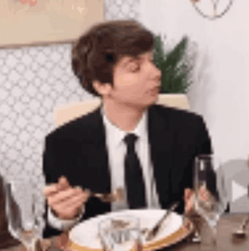 Karl Jacobs Eating GIF