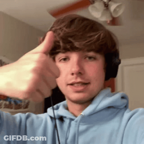 Karl Jacobs Thumbs Up GIF