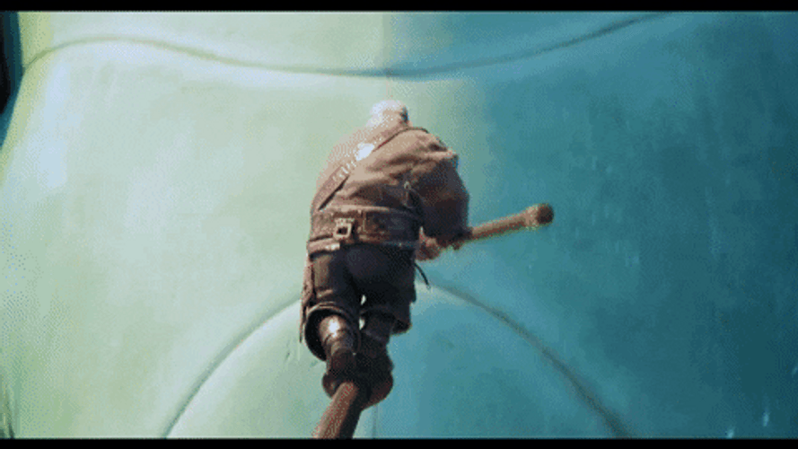 Karl Tried To Kill The Sea Beast GIF