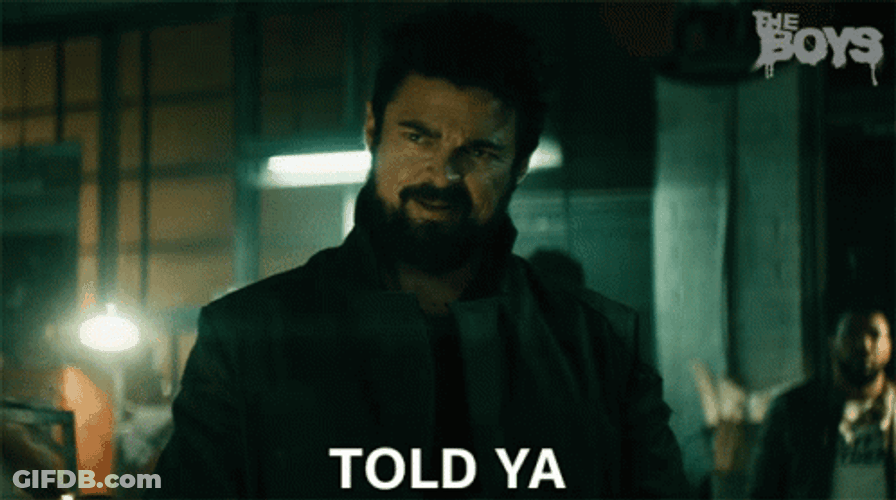 Karl Urban I Told You So GIF